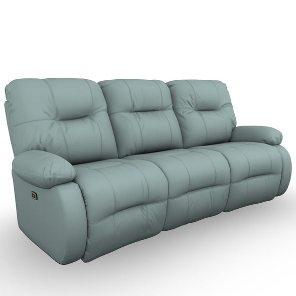 Dockside Leather Power Reclining Sofa