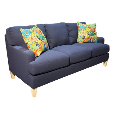 Navy Bliss Three Seat Sofa
