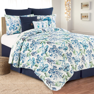 Endless Sea Twin Quilt Set