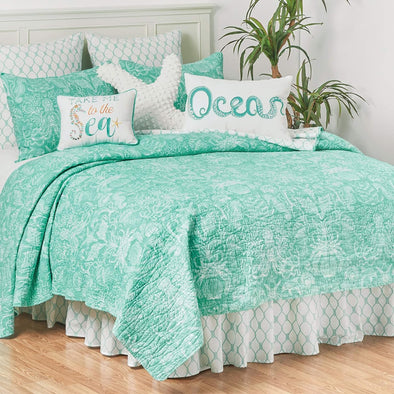Maritime Menagerie Twin Quilt Set