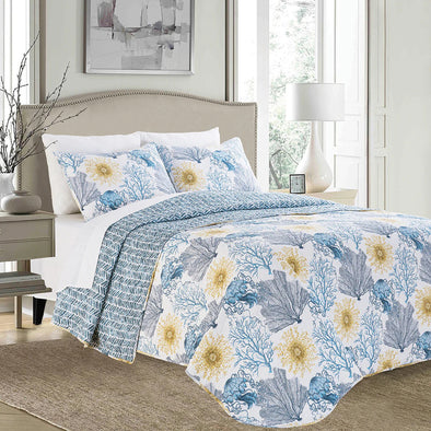 Monterey Mist Twin Quilt Set
