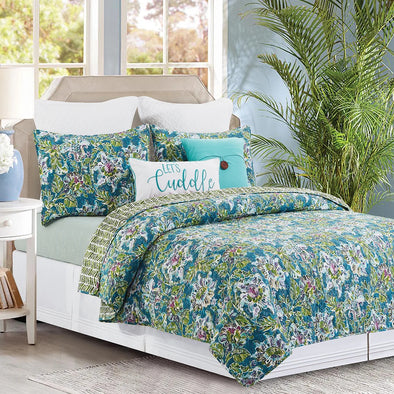 Violet Full/Queen Quilt Set