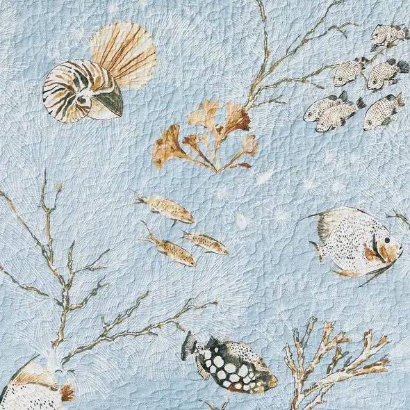 Meraki Island Twin Quilt Set