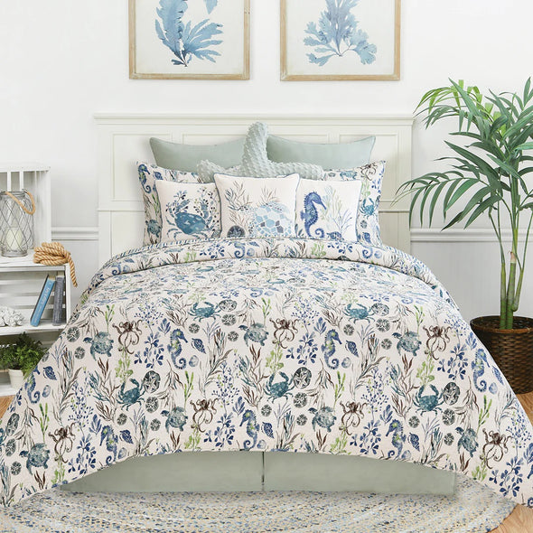 Crescent Bay Twin Quilt Set