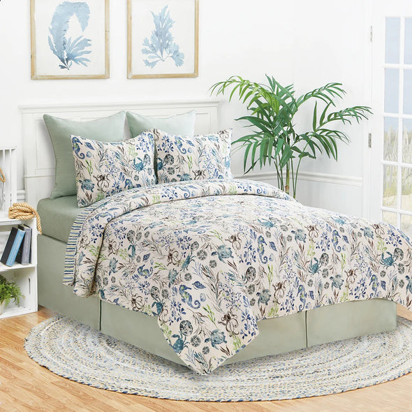 Crescent Bay Twin Quilt Set