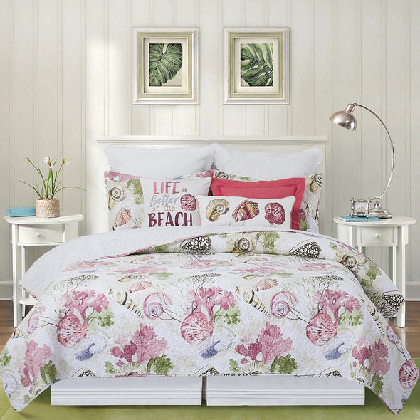 Vilano Bay Twin Quilt Set