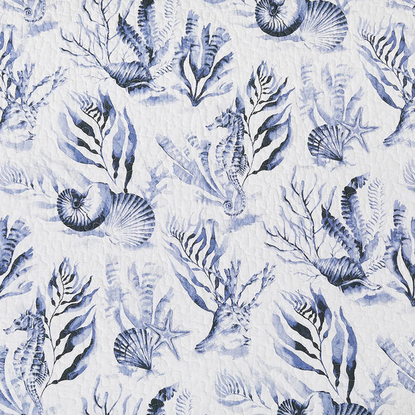 Midnight Lagoon King Quilt Set