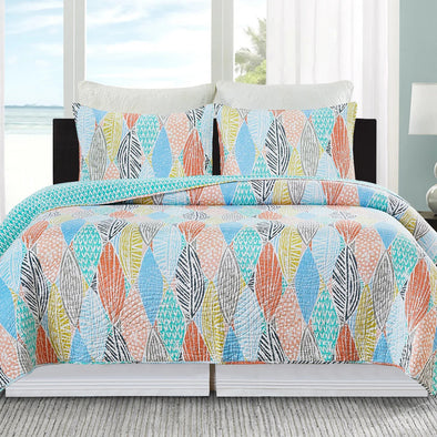 Surfside Sound King Quilt Set