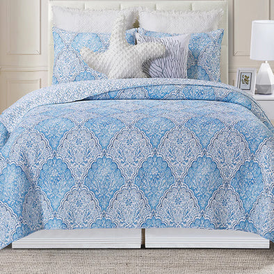 Chinoiserie Coast Quilt Set