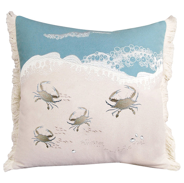 Carolina Crab Pillow