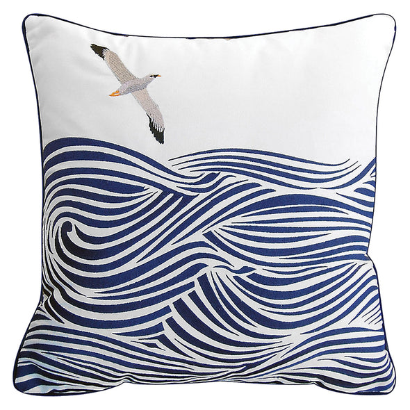 Wind, Waves, & Wings Pillow