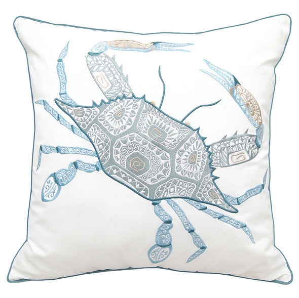 Tribal Crab Pillow