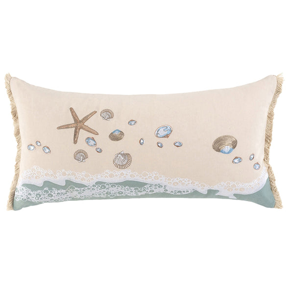 Sand & Shells Lumbar Pillow