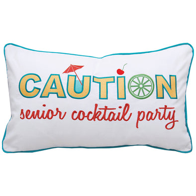 Senior Cocktail Party Pillow