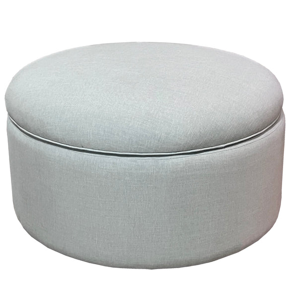 Sea Mist Storage Ottoman