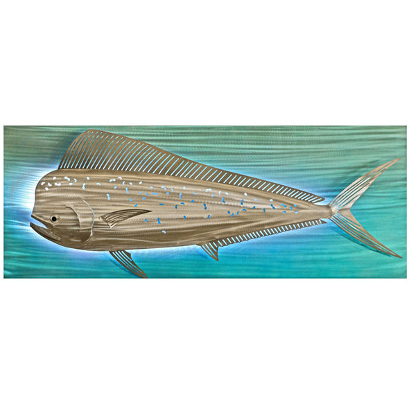 Mahi Mahi Light Up Metal Art