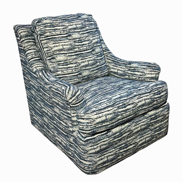 Marinière Swivel Glider Chair