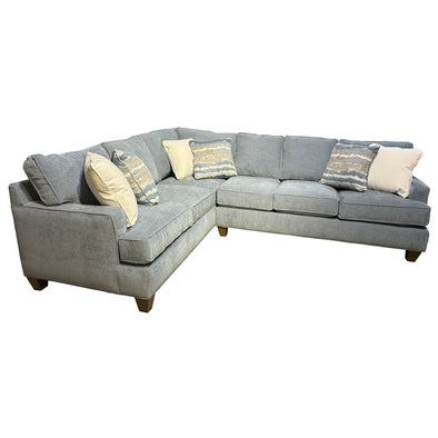 Stone Blue Sectional Sofa