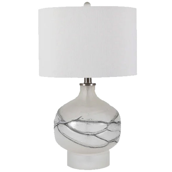 Hand Blown Glass Table Lamp