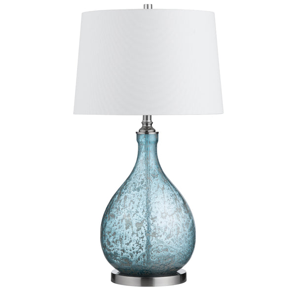 Rain Tear Drop Glass Table Lamp