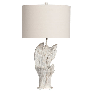 White Driftwood Table Lamp