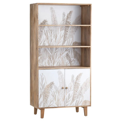 Coastside White & Wood Etagere