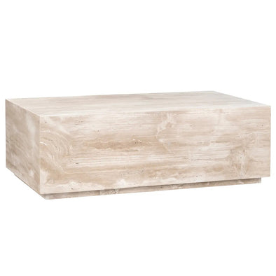 Travertine Polished Cocktail Table