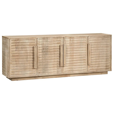 Natural 4 Door Sideboard