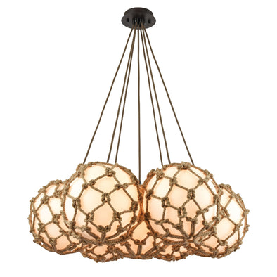 Natural Rope Bouy Pendant Light