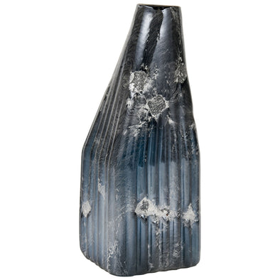 Metallic Mercury Glass Large Vase