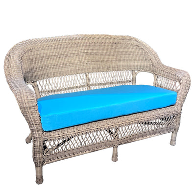 Driftwood Wicker Loveseat