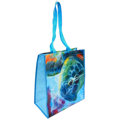 Turtle Water Color Tote