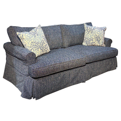 Reef Indigo Slipcover Sofa