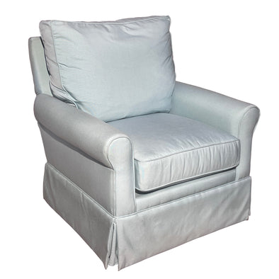 Swivel Glider Slipcover Chair- XL