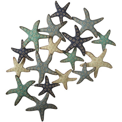 Starfish Layered Metal Art