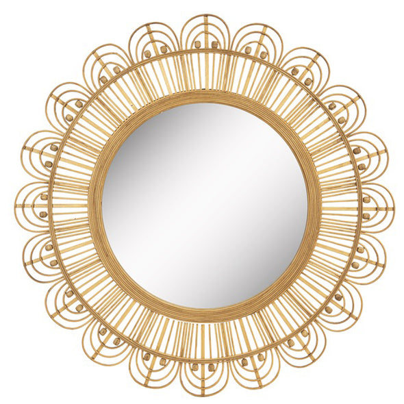 Sunburst Woven Mirror