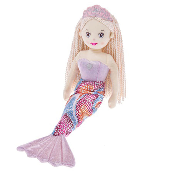 Pink Shimmer Mermaid Plush