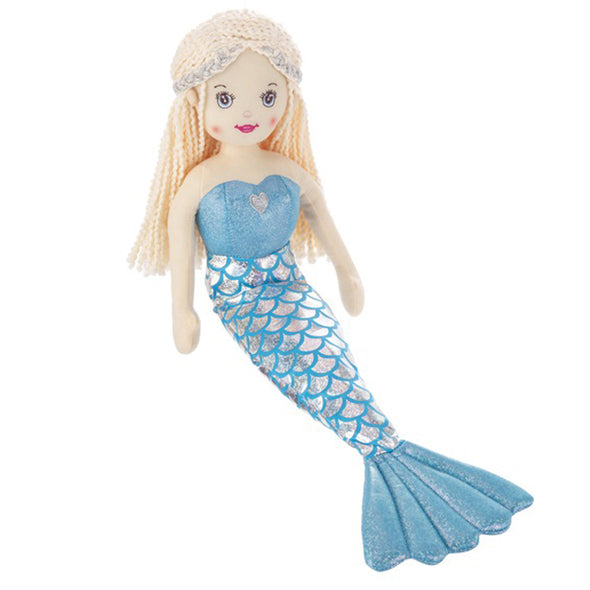 Blue Shimmer Mermaid Plush