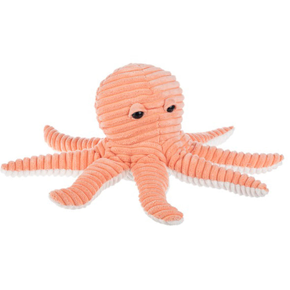 Peach Pink Octopus Plush