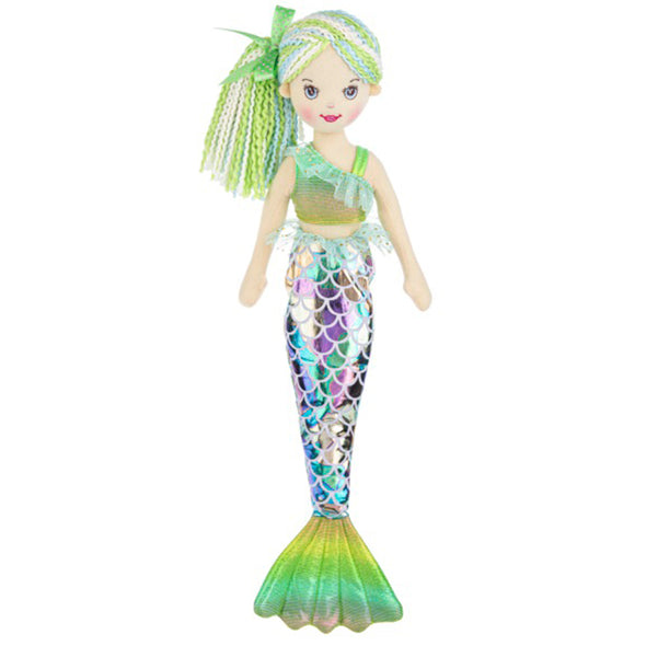 Vibrant Shimmer Mermaid Plush