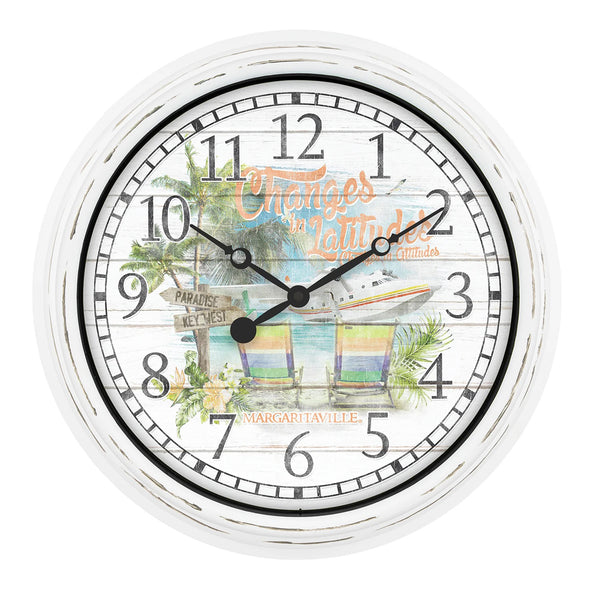 Changes in Latitudes Wall Clock