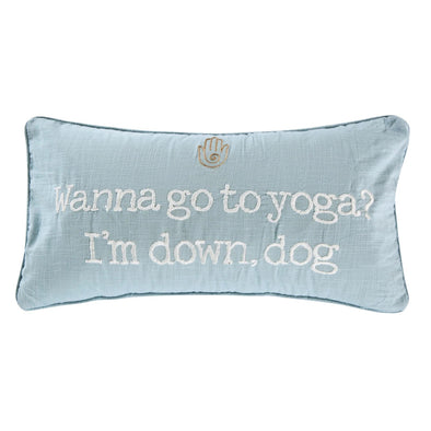 I'm Down Dog Throw Pillow