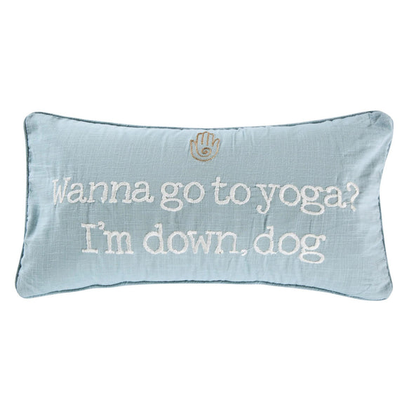 I'm Down Dog Throw Pillow