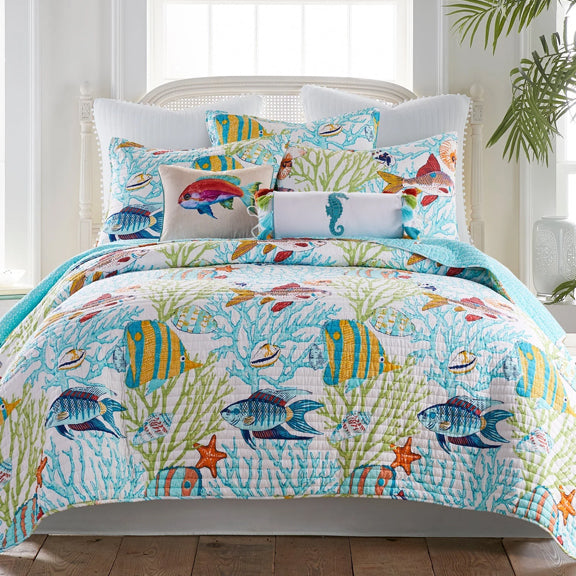 Fish Fantasy Quilt Set