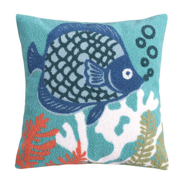 Tropical Fish Decorative Pillow