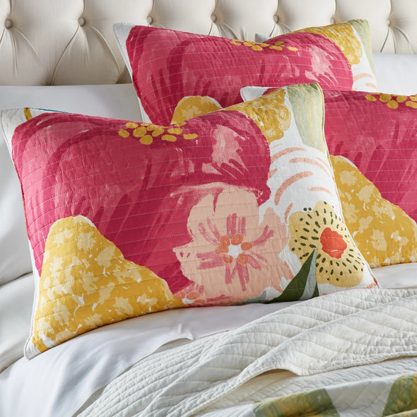 Grandiflora Full/Queen Quilt Set