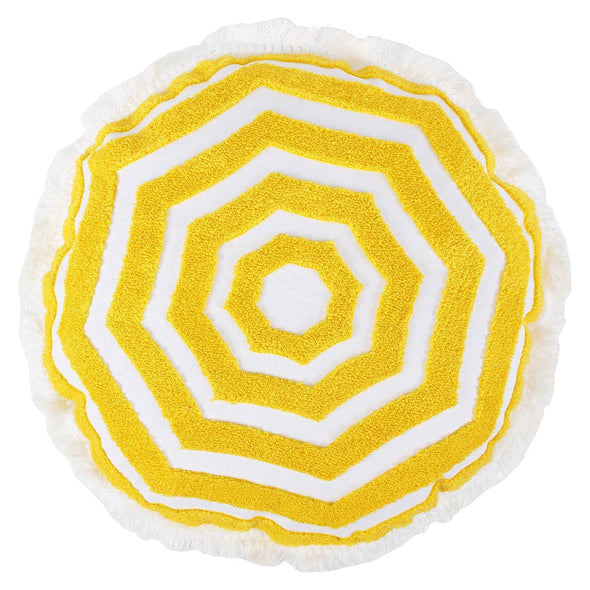 Summertime Round Decorative Pillow