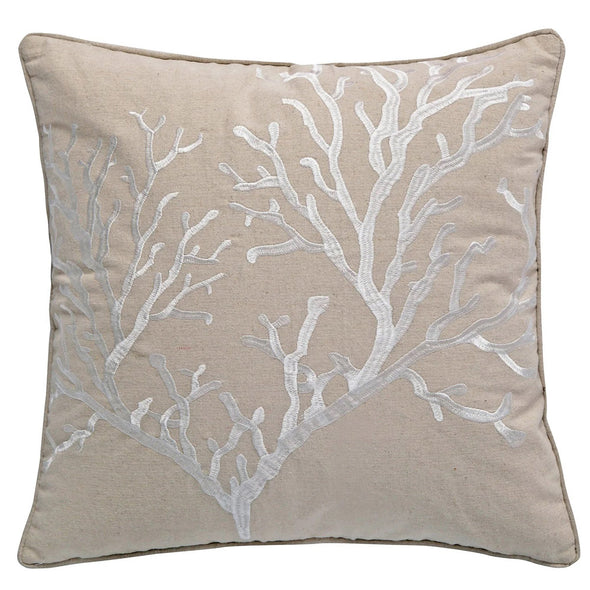 Coral Taupe Decorative Pillow