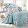 Spa Pintuck Twin/Twin XL Quilt Set