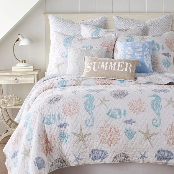 Blue Sea Twin/Twin XL Quilt Set